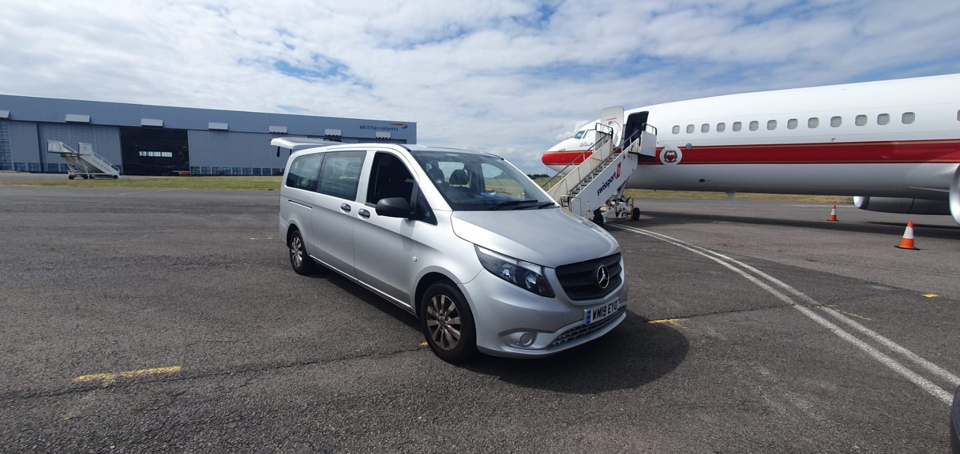 Mercedes Sprinter branded minibus
