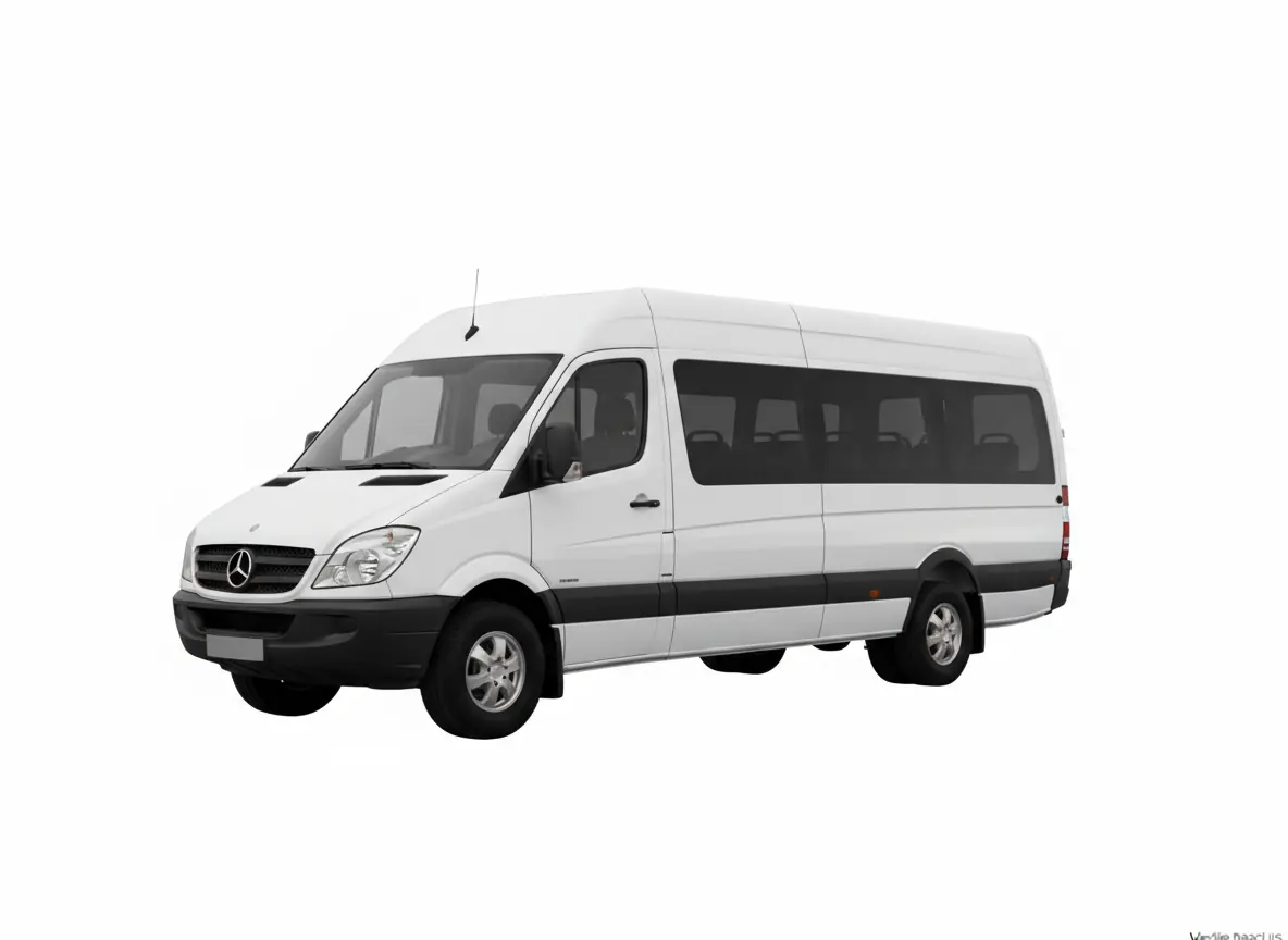 16 Seater Mercedes Sprinter - Bus4U Travel Minibus Hire Cardiff